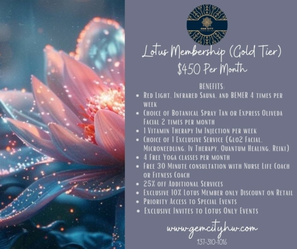Lotus Membership (Gold Tier)
