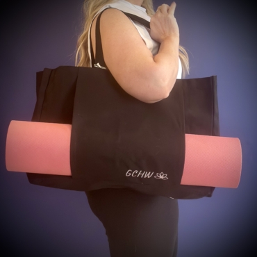 Black Yoga Bag