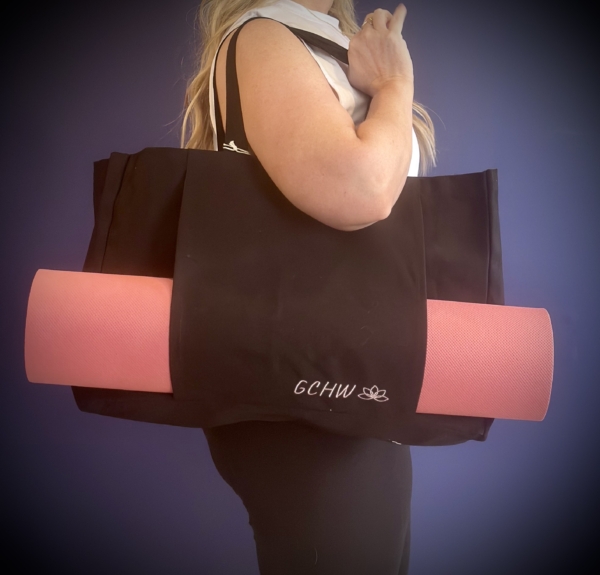 Black Yoga Bag