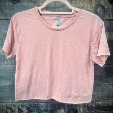 Rose GCHW Crop T-Shirt