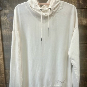 Cream GCHW Lightweight Yoga Cowl Hoodie