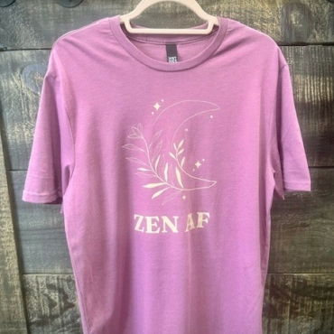 Pink Zen AF Full-length T-Shirt